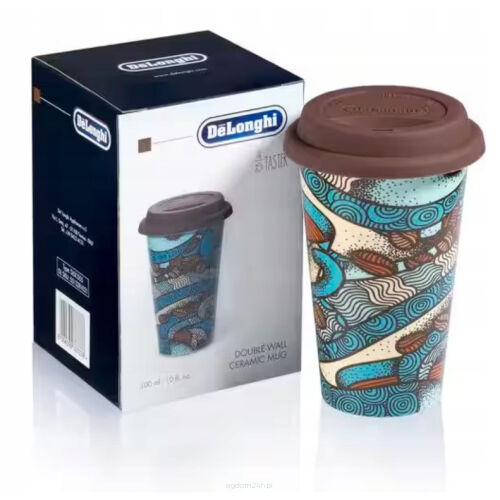 Kubek ceramiczny, termiczny DeLonghi. 