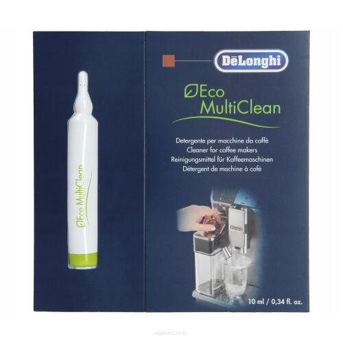 Oryginalny, fabrycznie nowy środek płyn Eco MultiClean 10ml do czyszczenia ekspresu do kawy.