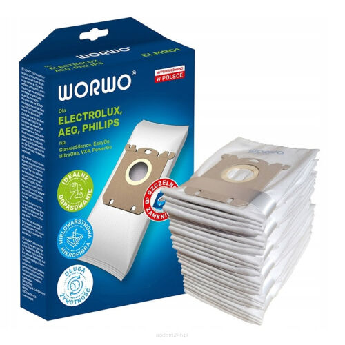 Worki + filtry do odkurzacza Electrolux Philips 24 sztuki