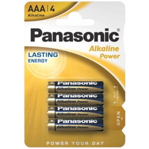 Baterie Panasonic Alkaline Power LR3/AAA 4 sztuki