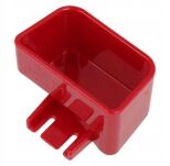 Pojemnik na skropliny zgromadza nadmiar wody i zapewnia jej bezpieczne odprowadzenie. To w tacce gromadzi się płyn powstający podczas czyszczenia ekspresu. Warto więc regularnie kontrolować jej napełnienie. Zbiornik montuje się do obudowy poprzez wciśnięcie go na miejsce.