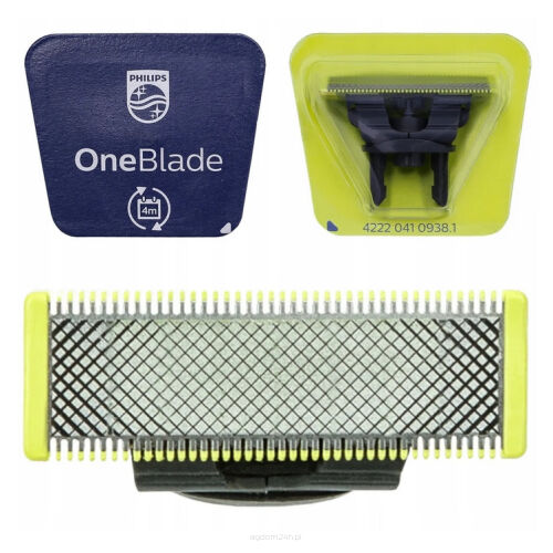 Oryginalne, fabrycznie nowe ostrze, nożyk, głowica maszynki do golenia QP210 PHILIPS OneBlade oraz OneBlade Pro.