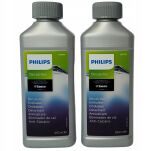 Oryginalny, wyprodukowany w Niemczech, odkamieniacz Decalcifier 2 X 250ml- 2 BUTELKI do ekspresów Saeco Philips CA6700/10.