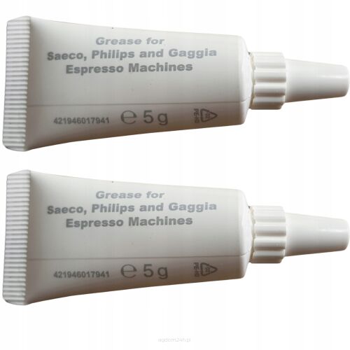 Oryginalny smar konserwujący HD5061/01, do bloku zaparzania do ekspresów do kawy - Saeco Philips - 2 x 5 gram.