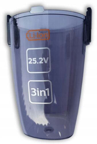 Zbiornik na kurz PowerPro Aqua Uno Duo. Wytrzymały, odporny i bardzo prosty w opróżnianiu. 