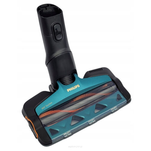 Oryginalna, fabrycznie nowa podświetlana elektroszczotka, turboszczotka, szczotka, końcówka, nasadka zasysająca 360⁰ do odkurzaczy PHILIPS SpeedPro Max Aqua 8000.