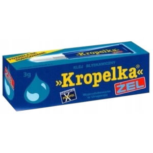 Klej Kropelka żel POXIPOL 3g - klej błyskawiczny 3g