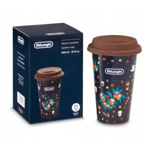 Kubek ceramiczny termiczny DeLonghi DLSC075 300ml Motyw Świąteczny